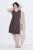Ulla Popken 852190 Jerseykleid Mahagonibraun - Sommerkleider - Sommerkleider in großen Größen