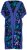 Ulla Popken 852333 Gemustertes Kleid mit Tunnelzug Flieder - Kaftane - 