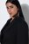 Ulla Popken 852498 Einknopf-Blazer mit Strass Schwarz - Blazer - Blazer in großen Größen für Damen