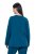 Ulla Popken 852710 Homewear-Pullover mit langen Ärmeln Petrol - Pyjama/Loungewear - 