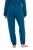 Ulla Popken 852725 Homewear-Hose Petrol - Pyjama/Loungewear - 