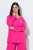Ulla Popken 852747 Pyjama-Oberteil mit langen Ärmeln Rosa - Pyjama/Loungewear - 