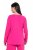Ulla Popken 852747 Pyjama-Oberteil mit langen Ärmeln Rosa - Pyjama/Loungewear - 