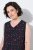 Ulla Popken 852824 Geblümtes Kleid Schwarz - Sommerkleider - Sommerkleider in großen Größen
