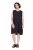 Ulla Popken 852824 Geblümtes Kleid Schwarz - Sommerkleider - Sommerkleider in großen Größen