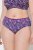 Ulla Popken 852935 Geblümte Slips 5er-Pack Königsblau - Slips - 