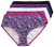 Ulla Popken 852935 Geblümte Slips 5er-Pack Königsblau - Slips - 
