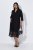 Ulla Popken 852937 Jerseykleid Schwarz - Jerseykleider - 