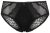 Ulla Popken 853040 Pantys mit Spitze Schwarz - Slips - 