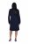 Ulla Popken 853077 Langärmliges Strickkleid Dunkelblau - Strickkleider - 