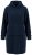 Ulla Popken 853353 Homewear-Kleid mit Kapuze Dunkelblau - Pyjama/Loungewear - 