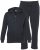 Men+ 442 Jogginganzug Schwarz - Trainingsanzüge - Trainingsanzüge/Jogginganzüge herren große größen