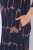 Ulla Popken 853590 Gemustertes Jerseykleid mit 3/4-Ärmeln Dunkelblau - Kleider - Kleider für alle Größen