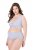 Ulla Popken 853611 Umstandsslips Grau meliert - Slips - 