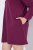 Ulla Popken 853652 Langärmliges Sweatkleid mit Kapuze Beerenrot - Kleider - Kleider für alle Größen