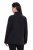 Ulla Popken 853668 Fleecejacke mit Stehkragen Schwarz - Fleecekleidung - 