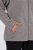 Ulla Popken 853668 Fleecejacke mit Stehkragen Grau - Fleecekleidung - 