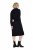 Ulla Popken 853669 Langärmliges Sweatkleid mit Kapuze Dunkelblau - Sweatkleider - 