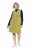 Ulla Popken 853697 Ärmelloses Cordkleid mit Taschen Hellgrün - Sommerkleider - Sommerkleider in großen Größen