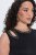 Ulla Popken 853766 Ärmelloses Bodycon-Kleid mit Strasssteinen Schwarz - Sommerkleider - Sommerkleider in großen Größen