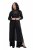 Ulla Popken 853770 Paillettenjacke Schwarz - Jacken - Damenjacken in großen Größen