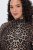 Ulla Popken 853788 Chiffonkleid mit Animal-Print Hellbraun - Maxikleider - Maxikleider in großen Größen