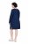Ulla Popken 853877 Geblümtes Sweatkleid Dunkelblau - Kleider - Kleider für alle Größen