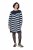 Ulla Popken 854095 Langärmliges Strickkleid Dunkelblau - Kleider - Kleider für alle Größen