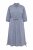 Ulla Popken 854413 Midikleid mit Tunnelzug Grau - Midikleider - Midikleider für Damen in großen Größen