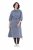 Ulla Popken 854413 Midikleid mit Tunnelzug Grau - Midikleider - Midikleider für Damen in großen Größen
