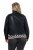Ulla Popken 854795 Bikerjacke in Lederoptik Schwarz - Jacken - Damenjacken in großen Größen