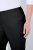 Ulla Popken 854910 Warme Stretchhose mit Gummibund Schwarz - Stoffhosen - Weite Stoffhosen für Damen in großen Größen