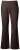 Ulla Popken 854910 Warme Stretchhose mit Gummibund Mahagonibraun - Stoffhosen - Weite Stoffhosen für Damen in großen Größen