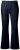 Ulla Popken 854910 Warme Stretchhose mit Gummibund Dunkelblau - Stoffhosen - Weite Stoffhosen für Damen in großen Größen