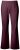 Ulla Popken 854910 Warme Stretchhose mit Gummibund Aubergine - Stoffhosen - Weite Stoffhosen für Damen in großen Größen