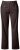 Ulla Popken 854987 Warme Stretchhose mit Komfortbund Mahagonibraun - Stoffhosen - Weite Stoffhosen für Damen in großen Größen