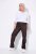 Ulla Popken 854987 Warme Stretchhose mit Komfortbund Mahagonibraun - Stoffhosen - Weite Stoffhosen für Damen in großen Größen