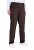 Ulla Popken 854987 Warme Stretchhose mit Komfortbund Mahagonibraun - Stoffhosen - Weite Stoffhosen für Damen in großen Größen