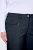 Ulla Popken 854987 Warme Stretchhose mit Komfortbund Dunkelblau - Stoffhosen - Weite Stoffhosen für Damen in großen Größen