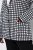 Ulla Popken 855173 Karierter Strickblazer Wollweiß - Blazer - Blazer in großen Größen für Damen