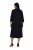 Ulla Popken 855373 Gemustertes Jerseykleid Schwarz - Jerseykleider - 