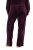 Ulla Popken 856119 Homewear-Hose Pflaume - Pyjama/Loungewear - 