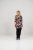 Scandinavian Caramel Flower Petals Tunic Brown - Bedruckte T-shirts für herren - 