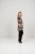 Scandinavian Caramel Flower Petals Tunic Brown - Bedruckte T-shirts für herren - 