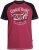 D555 Evans T-shirt Burgundy - Herren-T-shirts - Herren-T-Shirts in großen Größen