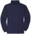 Adamo Fabio Comfort fit Turtleneck Long sleeve T-shirt Navy - Herren-T-Shirts in großen Größen - Herren-T-Shirts in großen Größen