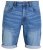 D555 Griffin Denim Shorts Stonewash - Herrenshorts - Herrenshorts in großen Größen