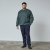 North Latitude Crewneck Logo Sweat Grün/Khaki - TALL sweatshirts - TALL Sweatshirts für große Männer