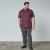 North Latitude Superflex Polo Aubergine - TALL poloshirts - TALL Poloshirts für große Herren