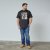 North Latitude Adventure 98 Graphic Tee Schwarz - TALL T-shirts - T-Shirts Überlänge Herren